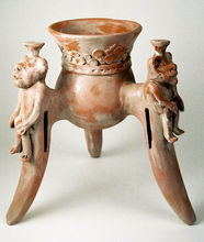 Pot with Sentinels Motif