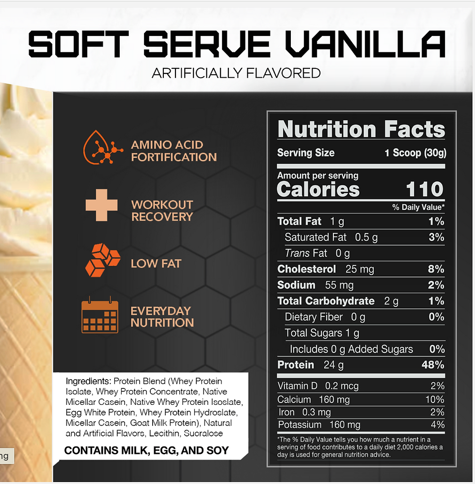 Thumbnail: Promasil Protein Soft Serve