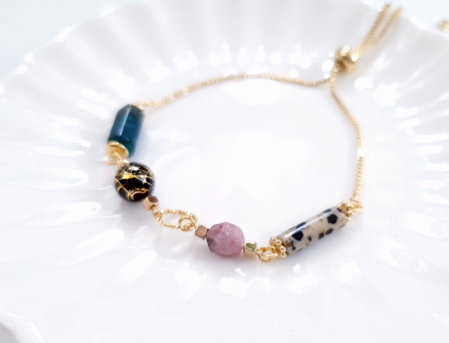 Evening Hues Slider Bracelet