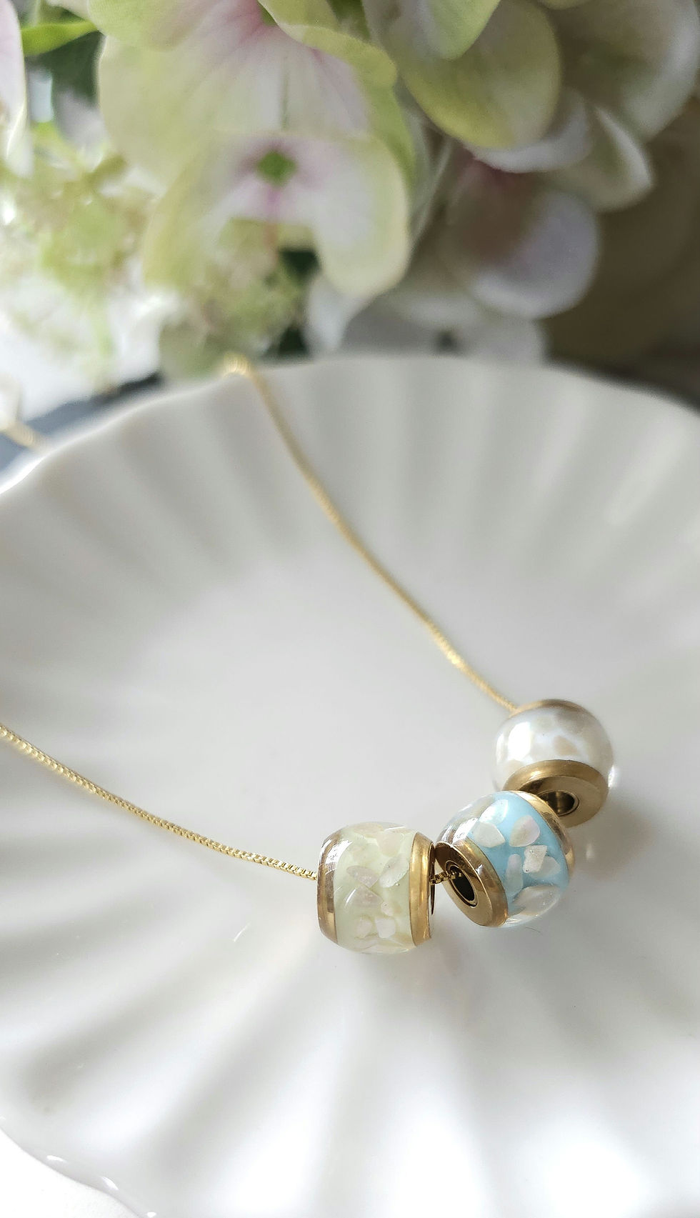 Thumbnail: Eternity Trio Pendant Necklace - "Belief"