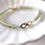 Thumbnail: "Inifinity" Hand Beaded Bracelet in ocean green