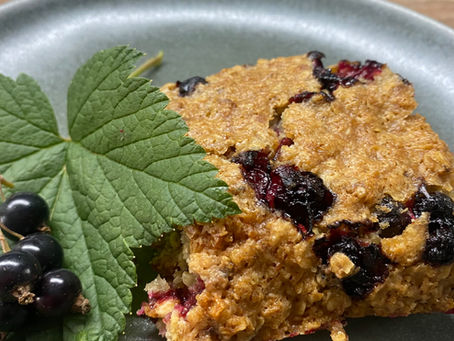 Blackcurrant Flapjacks recipe