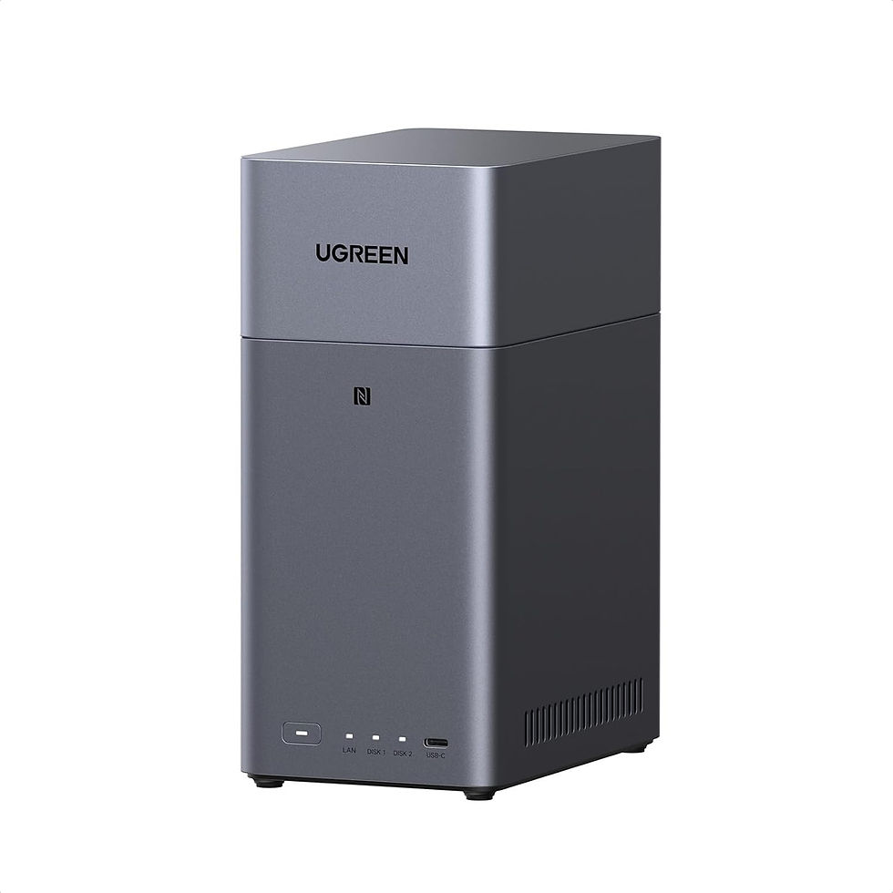 UGREEN NASync DH2300 – 2-Bay NAS, 60TB Max, Remote Access (Diskless)