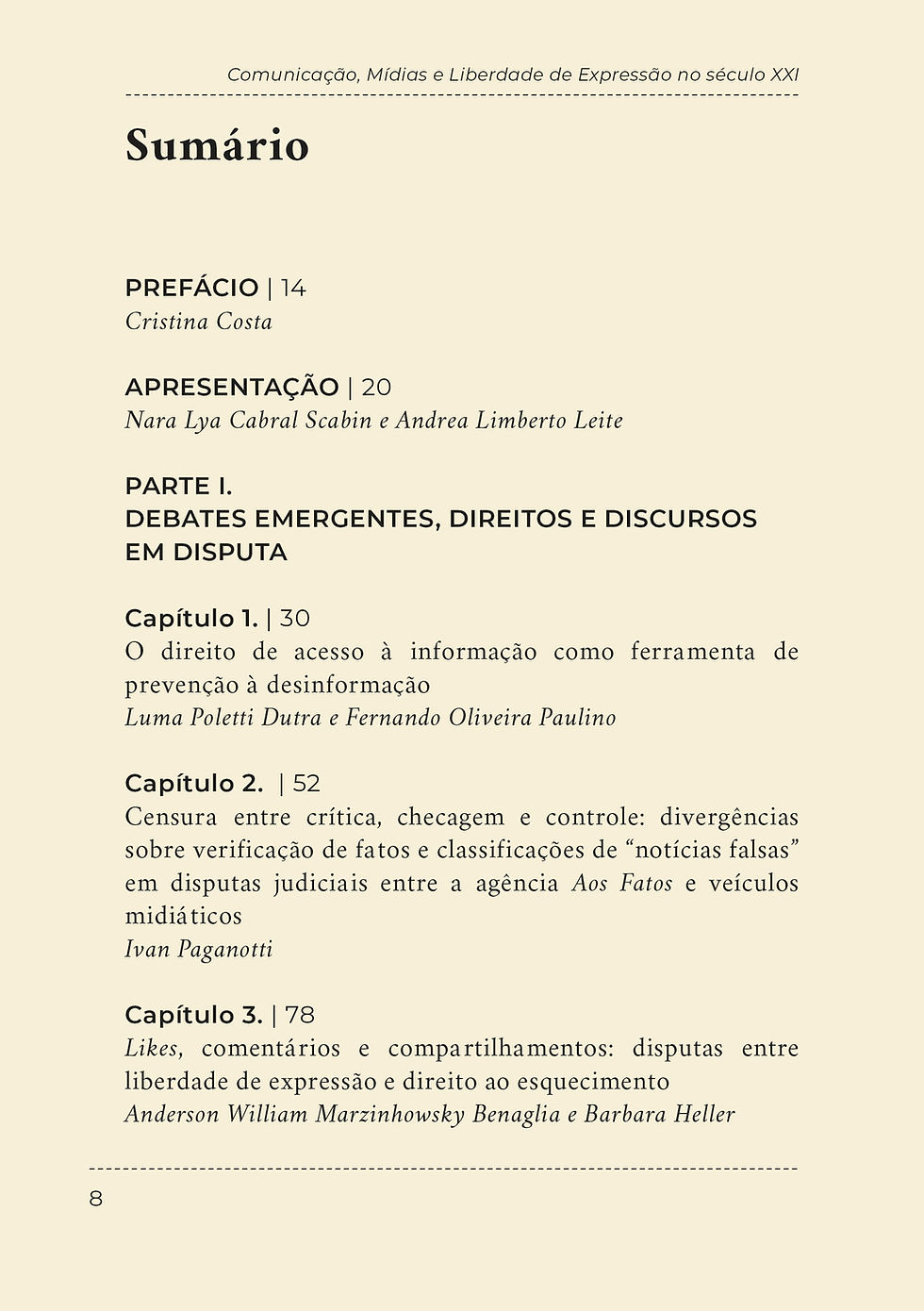 Miniatura: Comunicação, Mídias e Liberdade de Expressão no século XXI: modos censórios, res