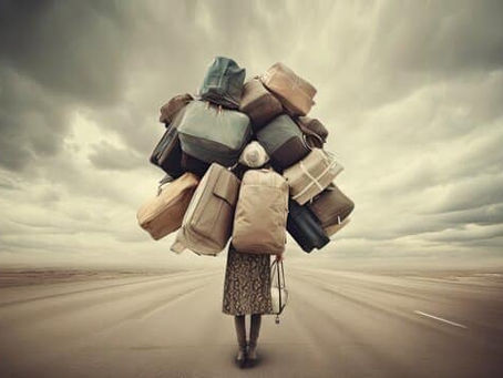 How much of what you’re carrying mentally (and energetically) is yours to carry?