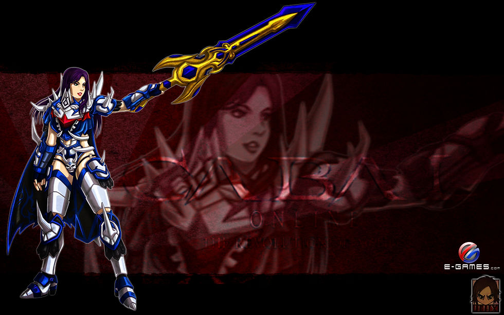 LUEG CABAL ONLINE WARRIOR WALL