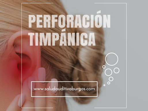 Perforación timpánica