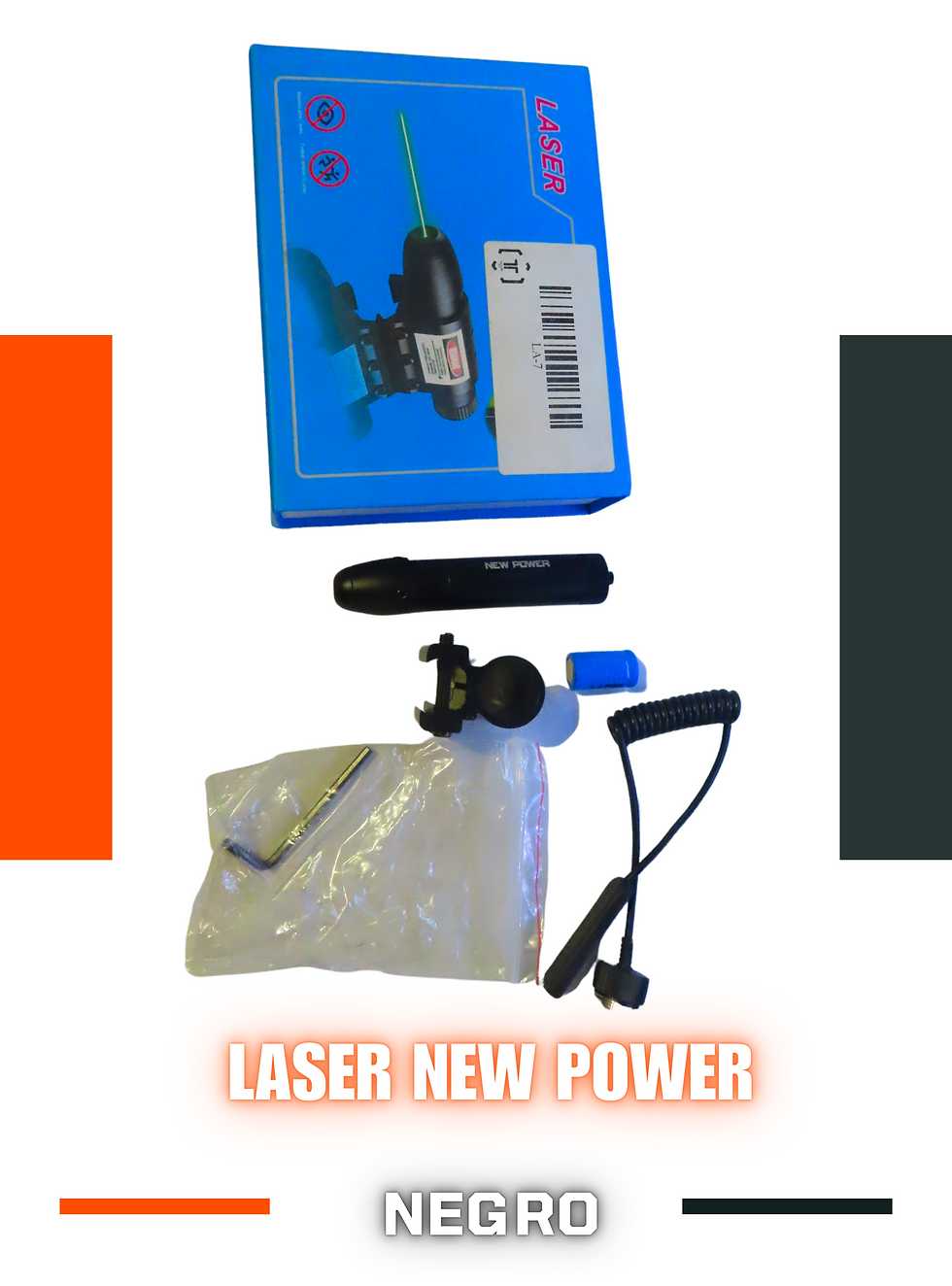 Miniatura: pt 2 Lámparas y laser  (GENÉRICAS, NEW POWER, AGUILAMEX, FOX M11,etc.)