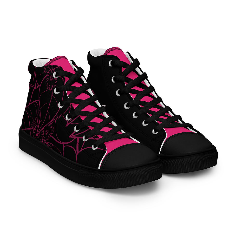 Thumbnail: My Assistant's Fault  Women’s High Top Canvas Shoes