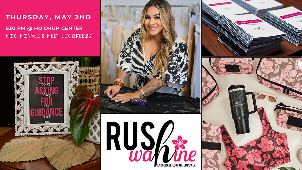 RUSHwahine Q2 MIX & MINGLE
