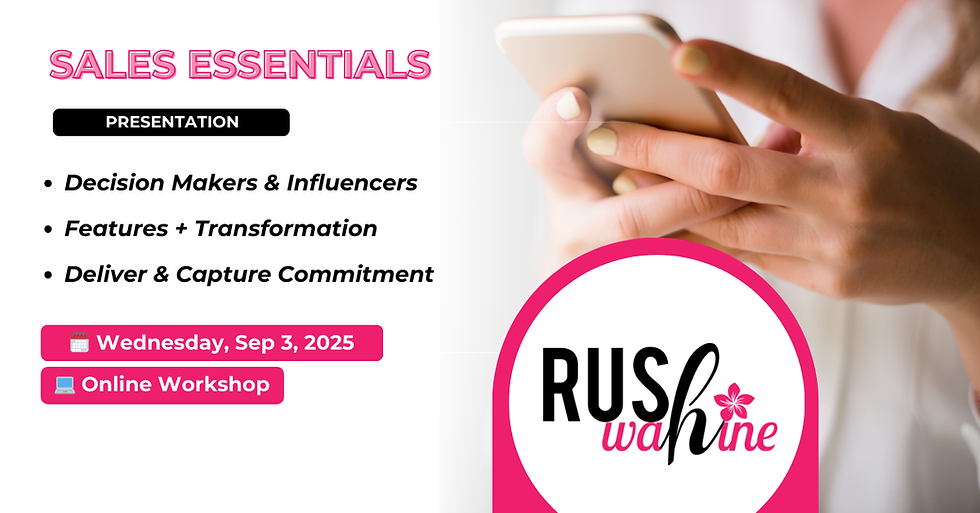 Sales Essentials Part II