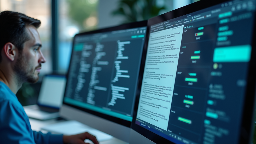 Close-up of a computer screen displaying medical coding software