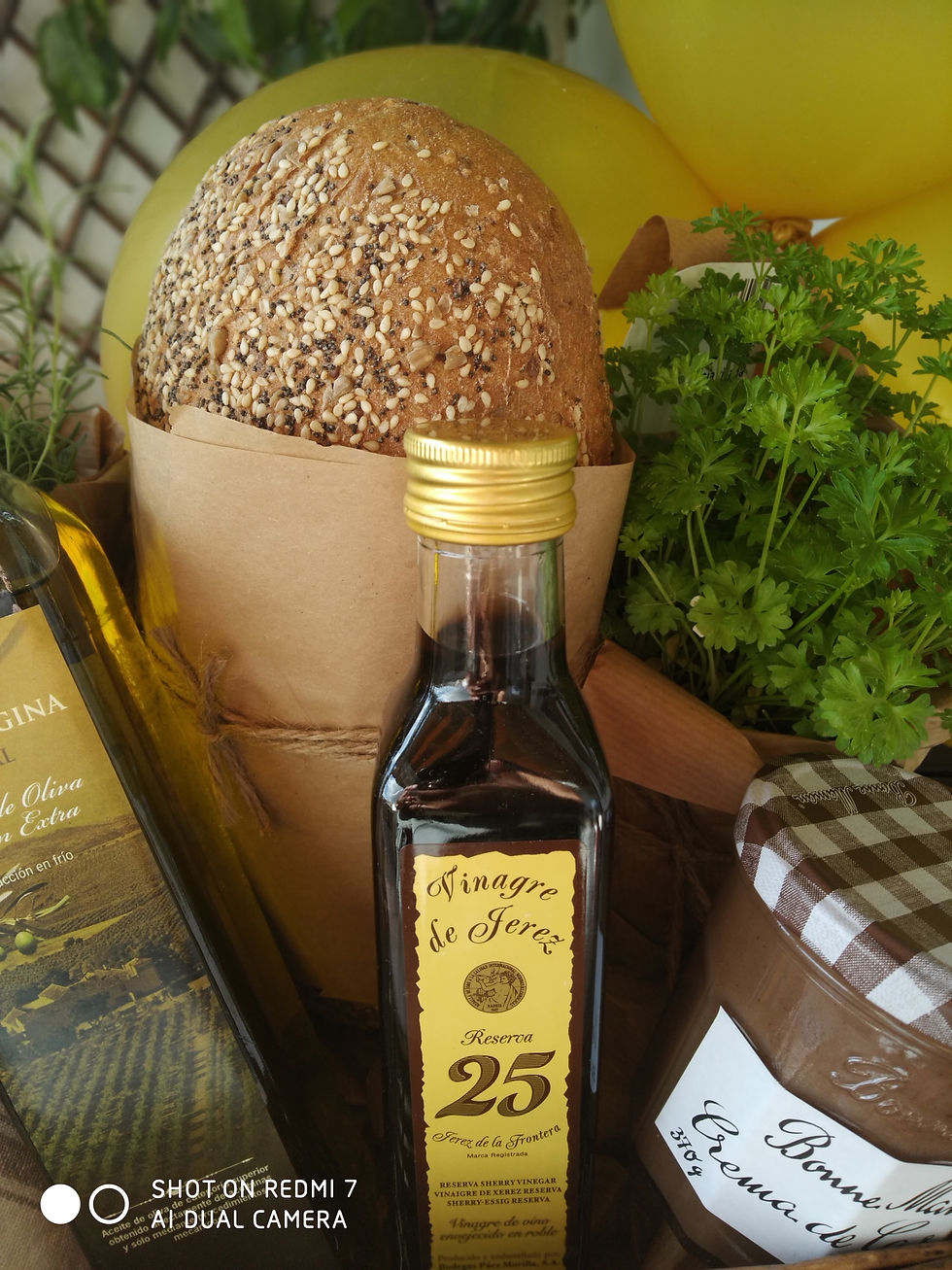 Miniatura: CESTO DE HIERBAS AROMATICAS.Ref.PEX020