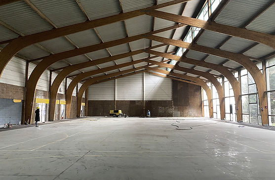 Transformation complexe sportif rénovation énergétique Gymnase Dojo Salle d'Activités et construction de nouveaux vestiaires