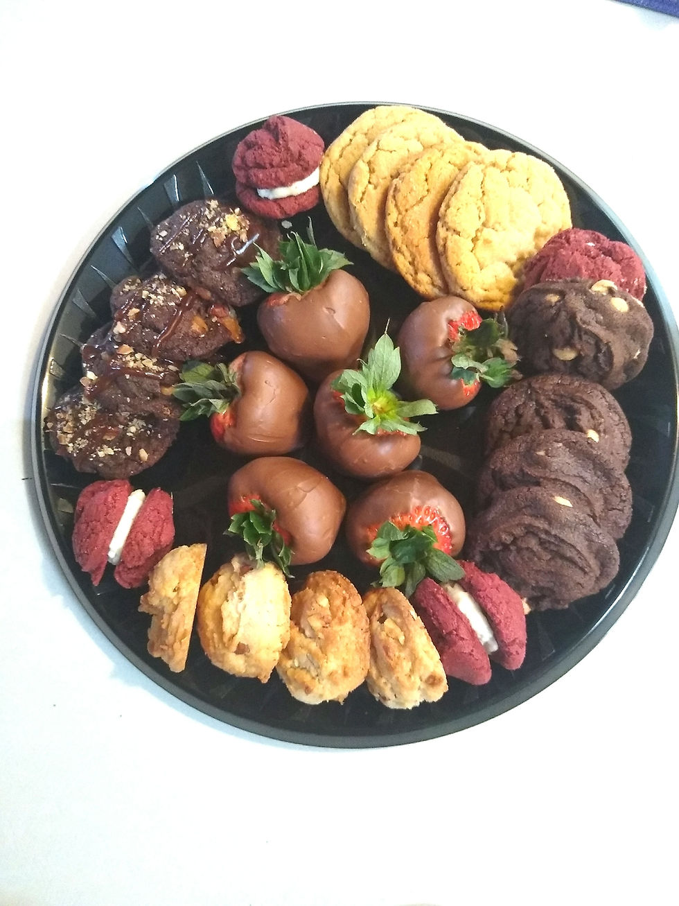 Arranged Food and Objects