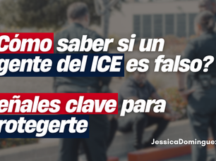 ¿Cómo saber si un agente del ICE es falso? Señales clave para protegerte