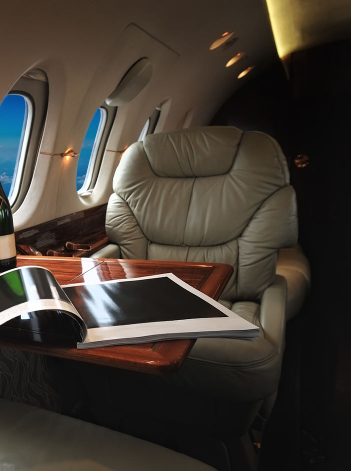 INDIVIDUALREISEN / GESCHÄFTSREISEN: PRIVATJET