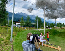 Freddy Nock, Balance Trainer und Hochseil-Artist