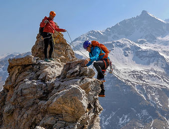 Bergsteiger; Zuwanderung in der Schweiz; URImpuls.ch unterstützt Ansiedelungen
