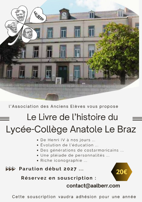 Un livre sur l'Histoire de notre Lycée-Collège