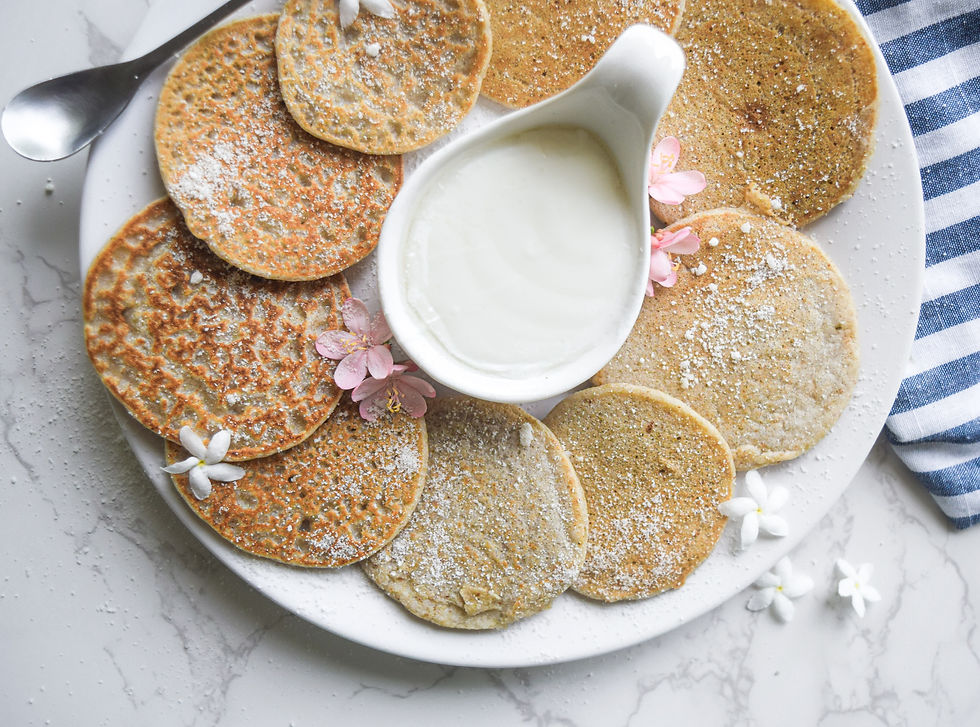 These simple and sweet buckwheat pancakes are light and fluffy to perfection. They are vegan and gluten-free, supporting a healthy lifestyle. Pair a stack with coconut yogurt dipping sauce for a delicious sweet-salty combination! These plant-based pancakes are packed full of nutrients to keep you feeling full and satisfied throughout your day!