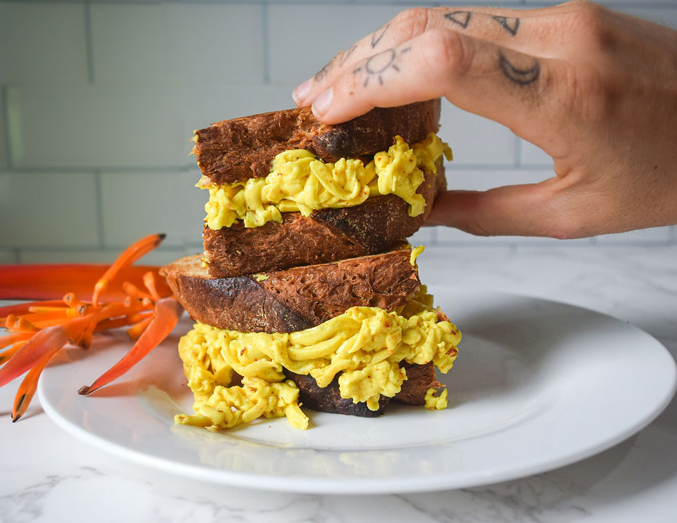 This simple, healthy vegan grilled cheese is one that will satisfy the child within all of us. It's quick and easy to make and tastes amazing! No additives and preservatives from store bought vegan cheese - make your own pepper jack cheese! Option to use your favorite bread brand or opt for gluten-free bread. Using whole and fresh ingredients will optimize the nutrition of this plant-based meal.
