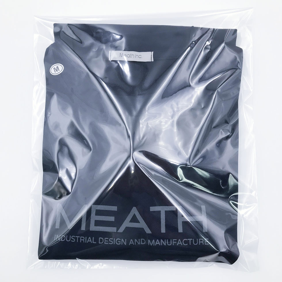 サムネイル： ミース 長袖プラクティスシャツ（スーパーシルキー DRY 4.7oz UVカット生地）MEATH社ロゴ入り／ネイビー／各サイズ（男女兼用）