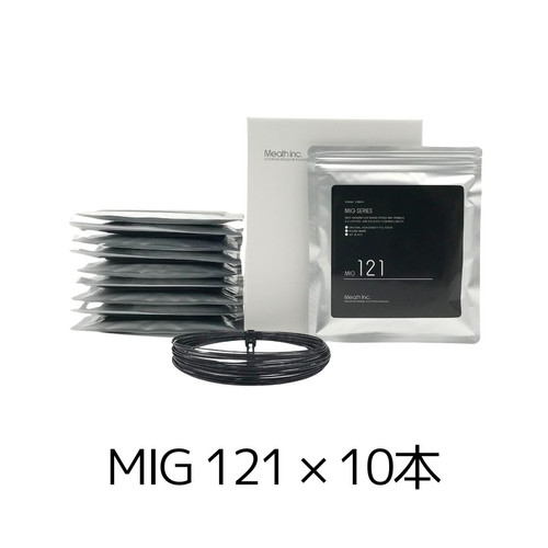 MIG 121φ/10本pac./ミース（Meath社）硬式テニス ストリング 13m×10本