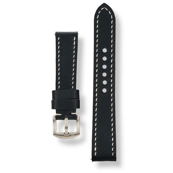 Miniatura: Reloj Escudo Negro 39 mm cuero