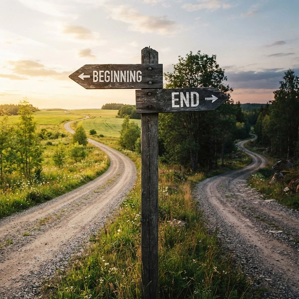 The Beginning is the End is the Beginning