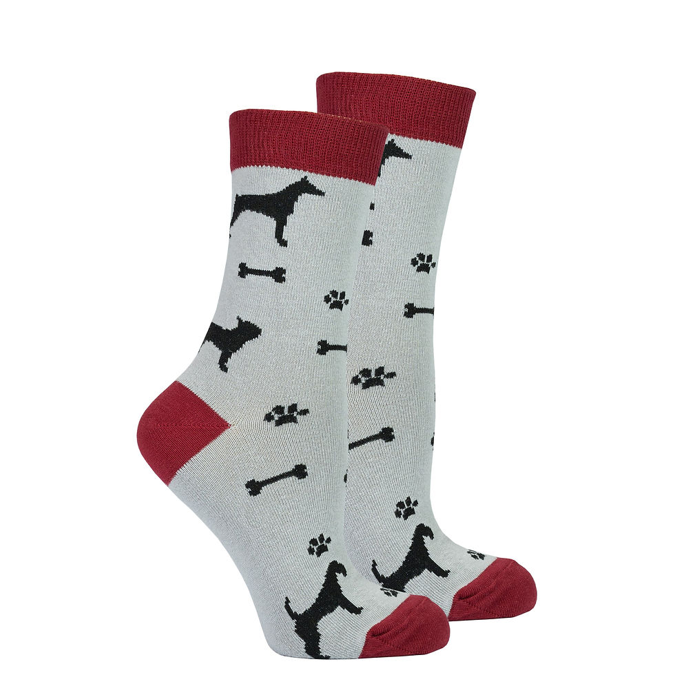 Thumbnail: Women's Cute Dogs Socks Set