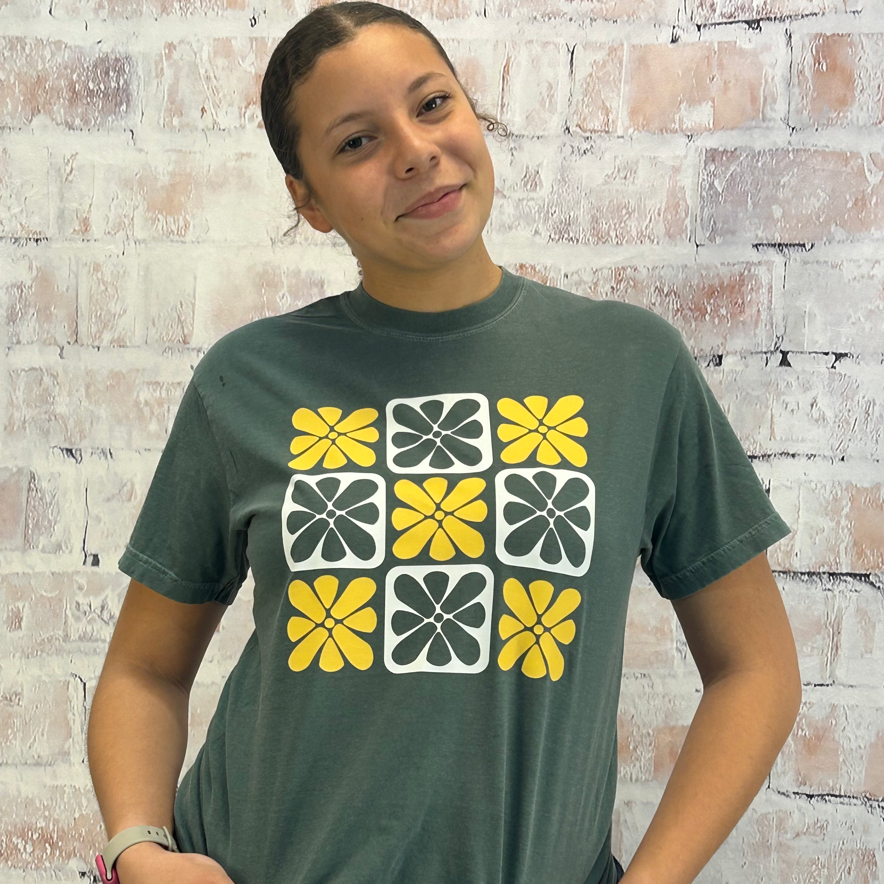 Flower Mosaic T-Shirt