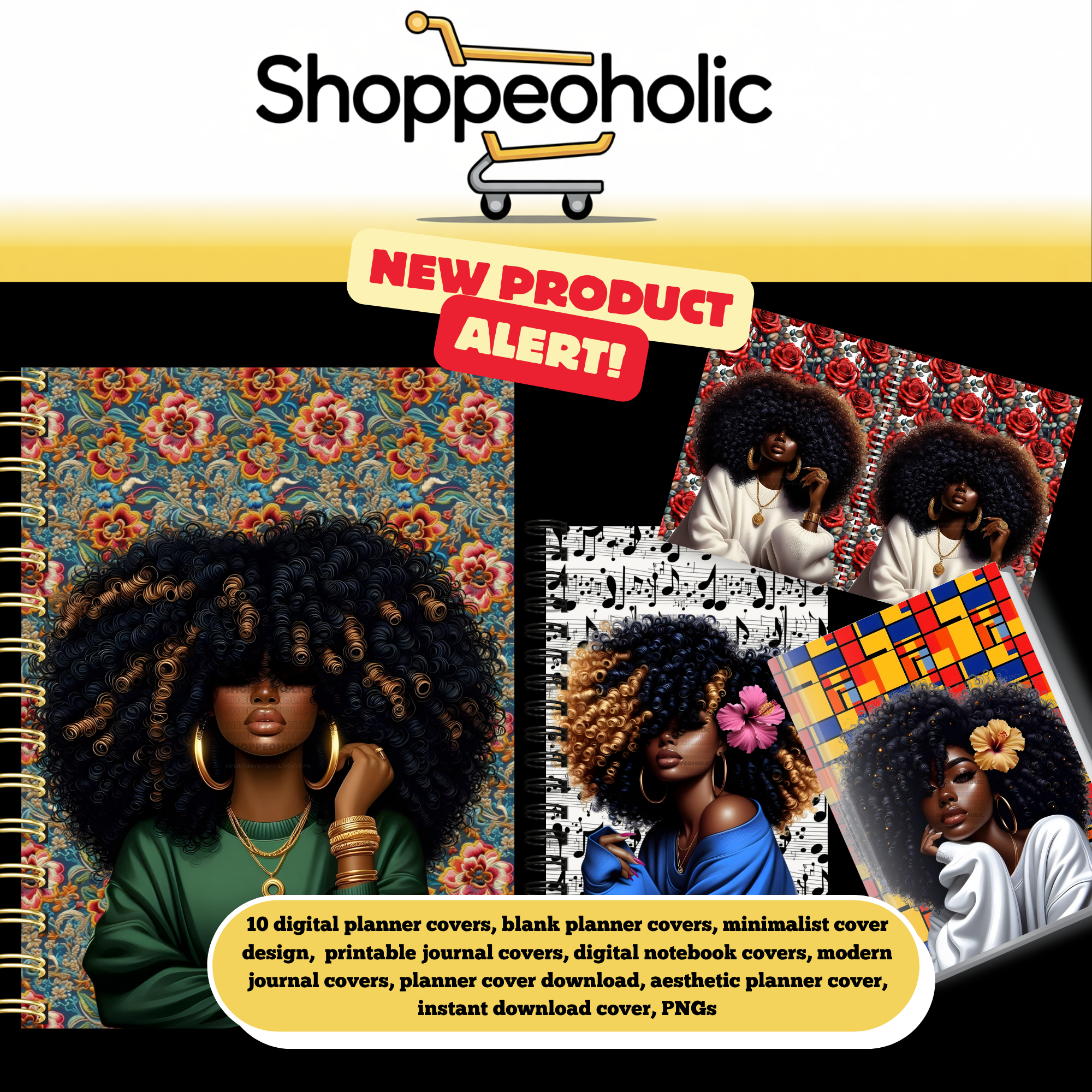 Afro Muse Journal Cover Collection – Volume 1