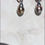 Thumbnail: Natural Tahitian Black Pearl Earrings, Detachable  Sterling Sliver Teardrop Drop