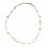 Thumbnail: 18K Gold Woven Collar Necklace: Handmade Twist Chain, Minimalist Choker