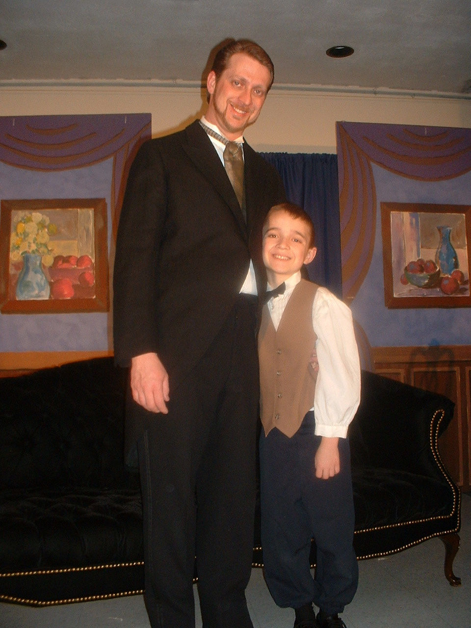 As Torvald Helmer with my son Jeremy