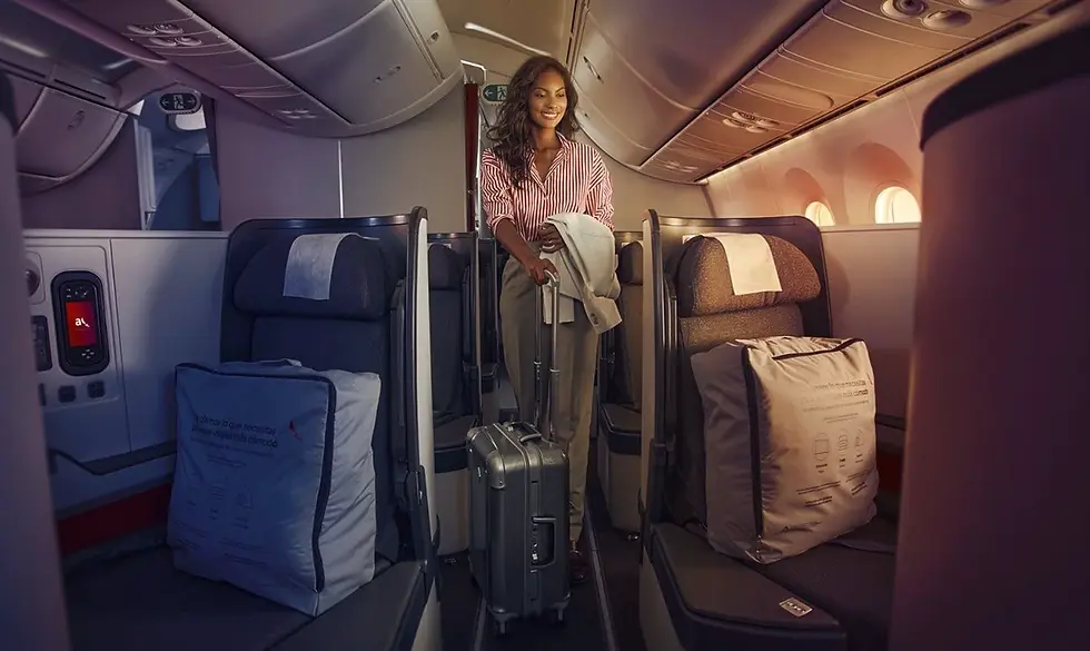 Avianca nova experiência Business Class voos Europa