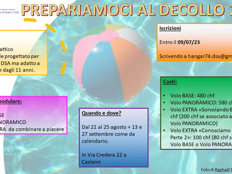 PREPARIAMOCI AL DECOLLO 2023
