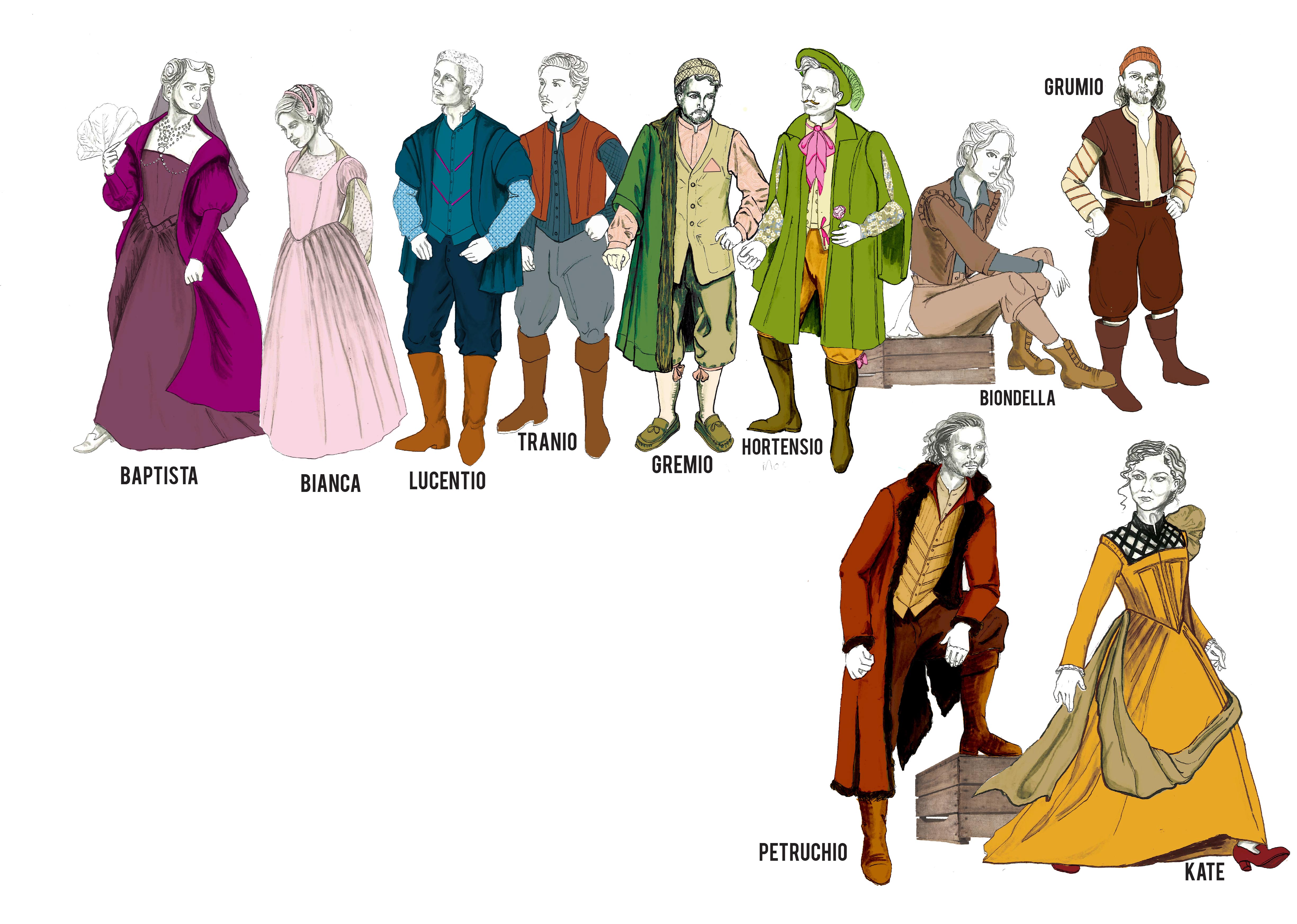 Taming Of The Shrew Characters