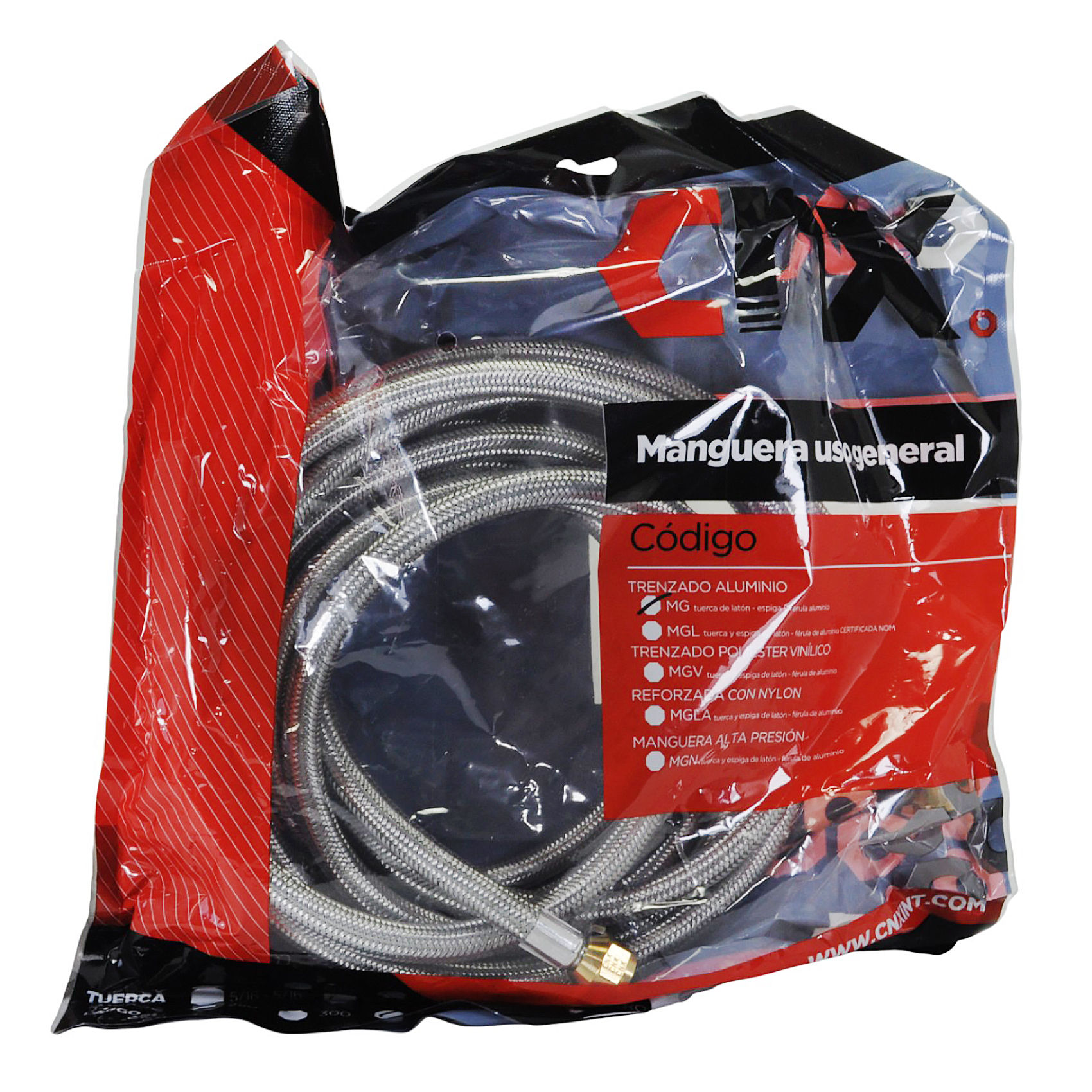 MANGUERA CNX GAS FLEXIBLE3/8X3/8X400CM