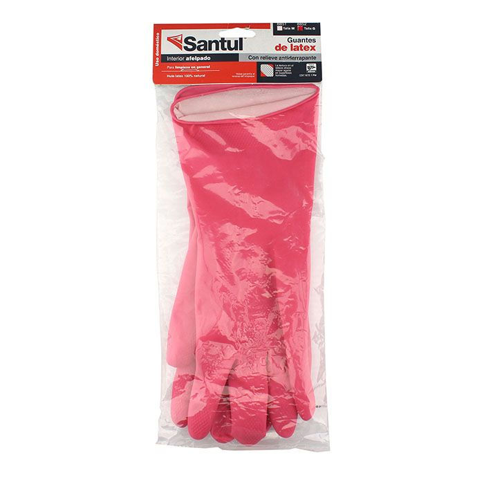 Miniatura: GUANTE SANTUL LATEX ROJO GRANDE