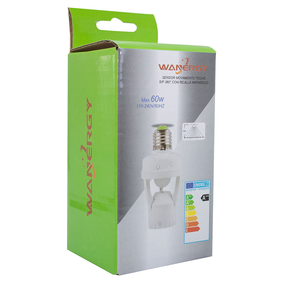 Miniatura: SOQUET DE MOVIMIENTO WANERGY 60W