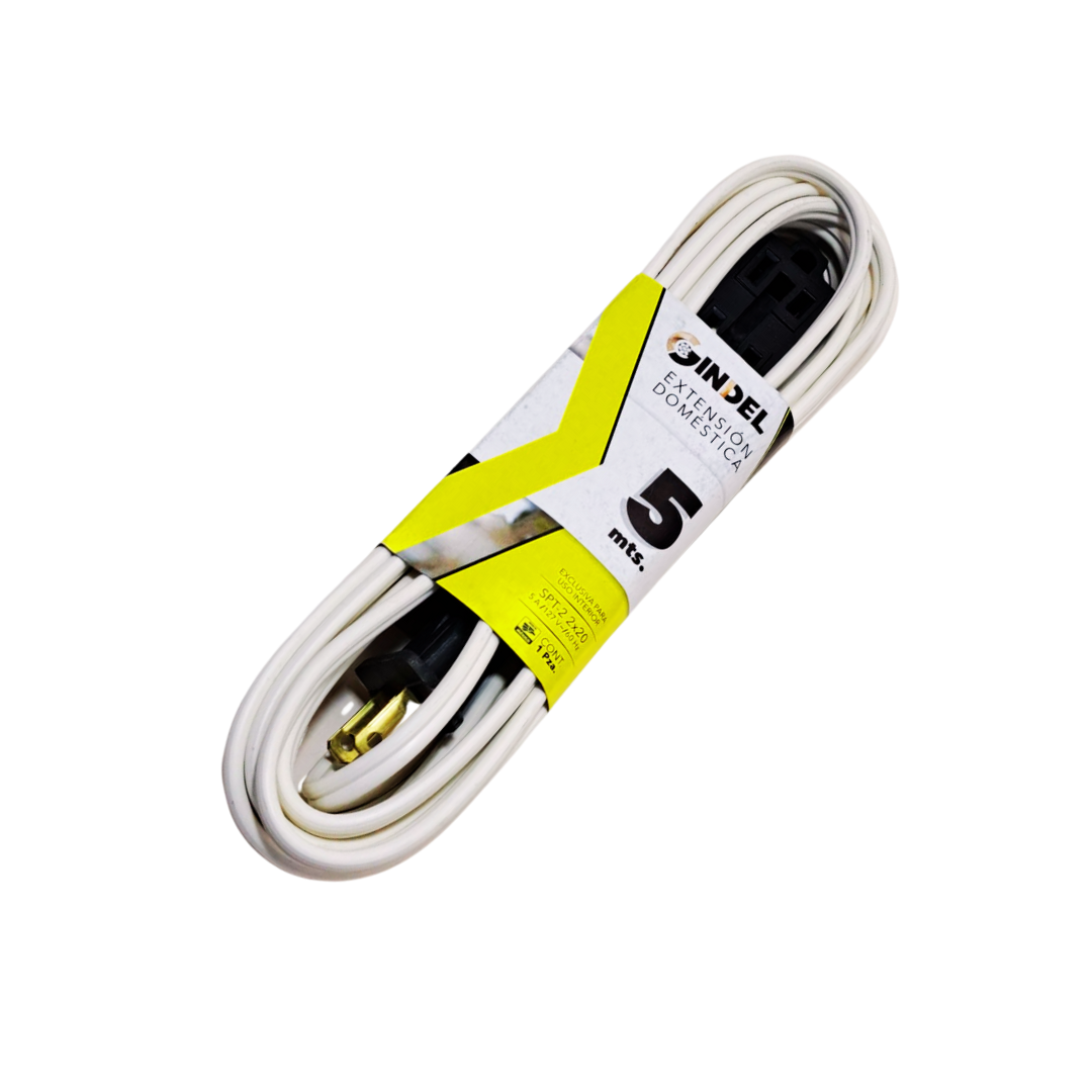 EXTENSION TRAKA  5MTS BLANCA