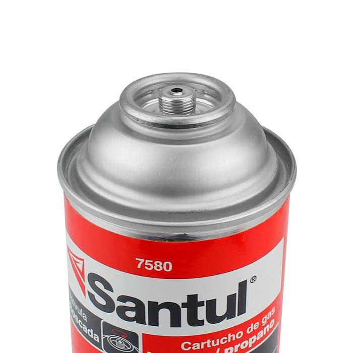 Miniatura: CARTUCHO SANTUL GAS BUTANO VALVULA ROSCADA