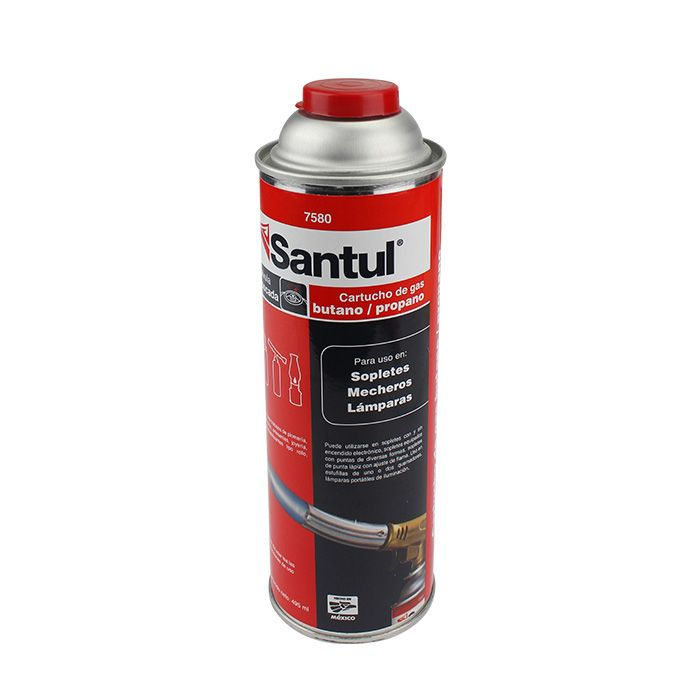 Miniatura: CARTUCHO SANTUL GAS BUTANO VALVULA ROSCADA
