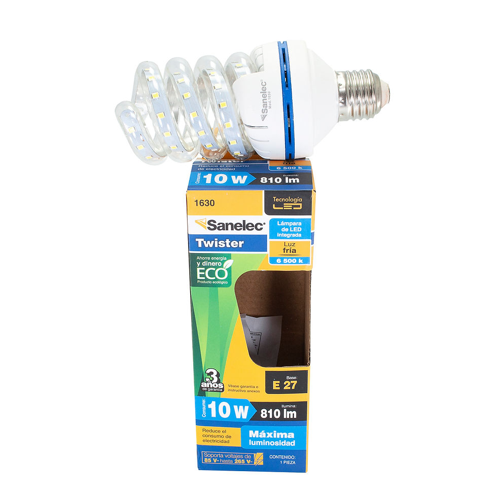 Miniatura: FOCO 10W SANELEC ESPIRAL LED  LUZ FRIA