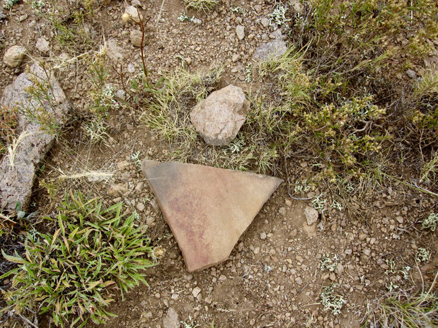 Mano and metate used for food processing