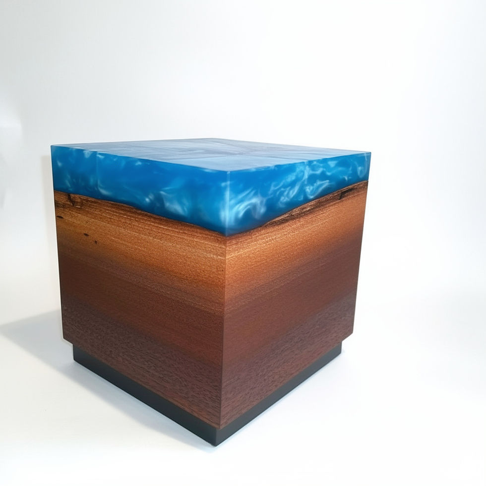 Thumbnail: The Northern Aqua Blue Urn 5 of 12