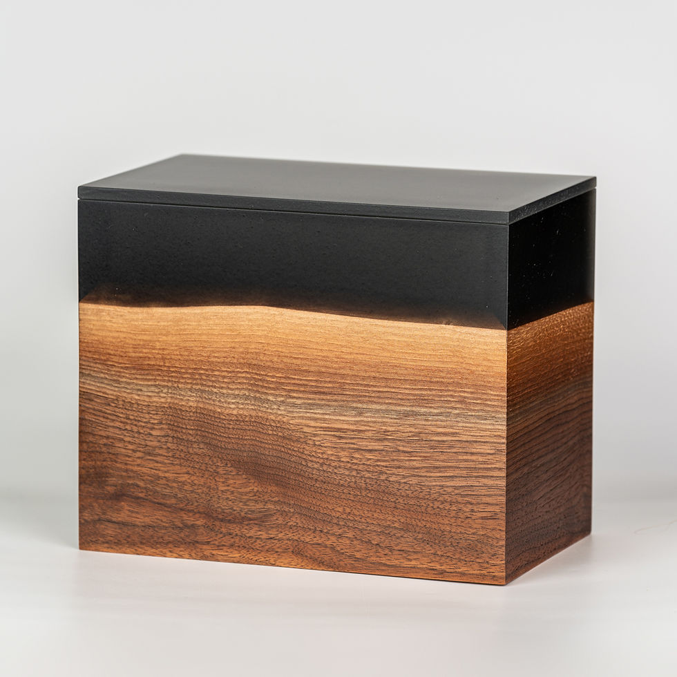 Thumbnail: Black Walnut Urn Front