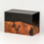Keepsake Cremation Wood Urn Front